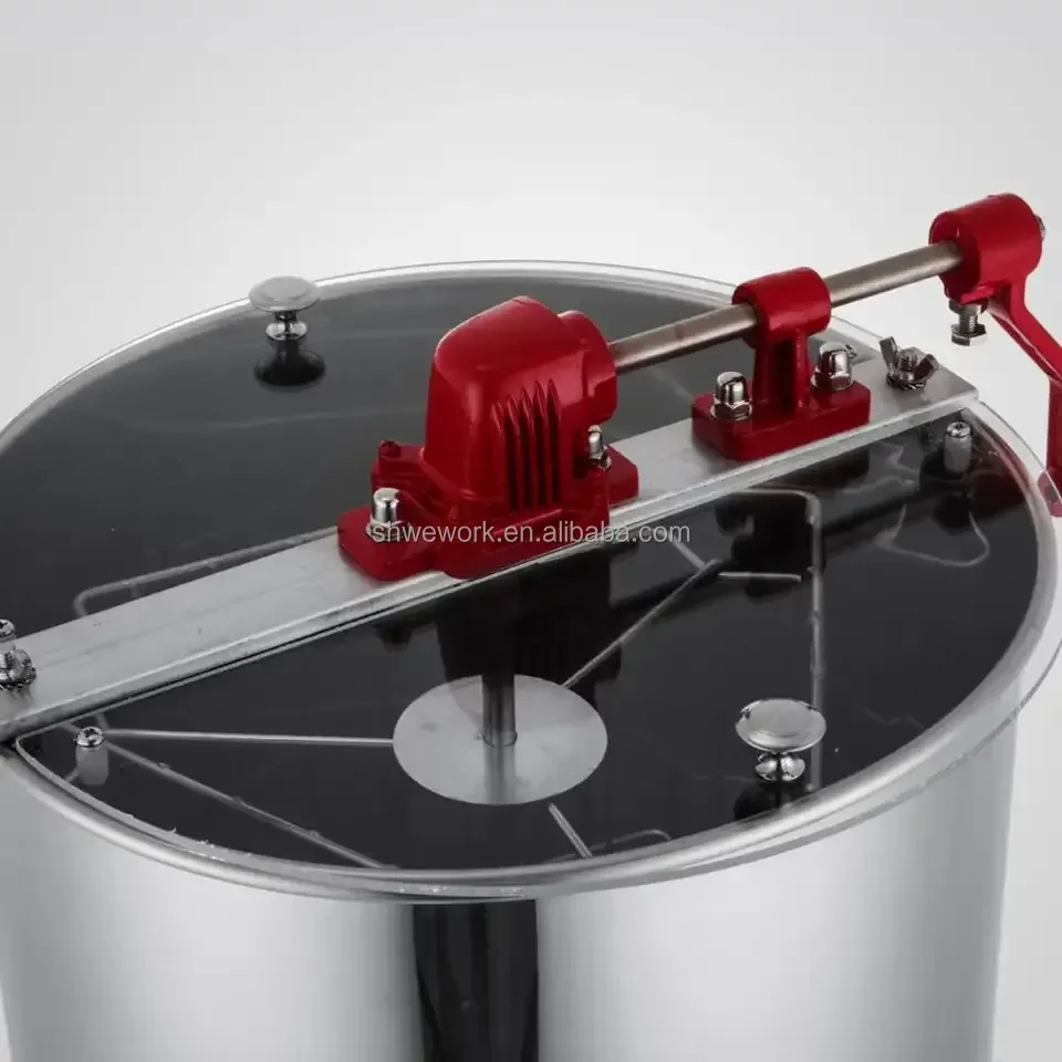 Manual Honey Extractor 2/3/4 Frames Bee Honey Extractor Honeycomb Spinner Stainless Steel Beekeeping Accessory