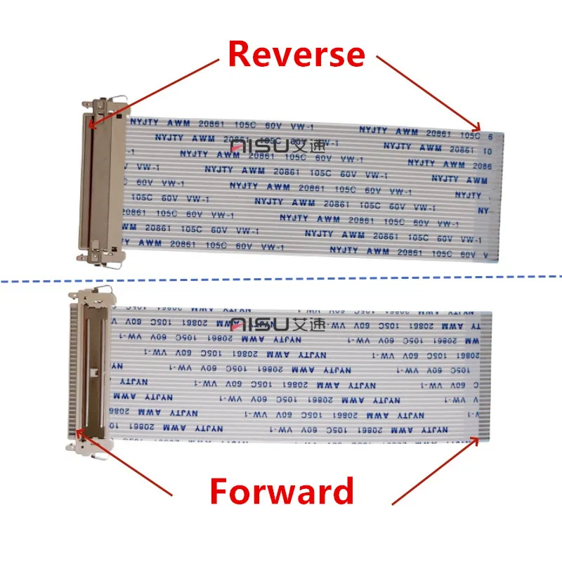 LVDS FIX 1.0MM Pitch Ribbon Cable AWM 20706 105C 60V VW-1 30Pin Length 10CM/25CM/30CM/40CM/50CM Forward/Reverse Direction - Image 4