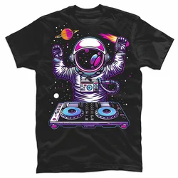 Astronaut Psychedelic Music DJ Psytrance Techno EDM Festival T-Shirt Festival Wear Clothes Graphic T Shirts