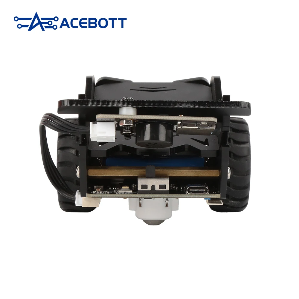 Picture 4: ACEBOTT SharkBot Smart Robot Car Kit with ESP32 for Arduino STEAM Programming Educational(Only MPS expansion packs are availabl)