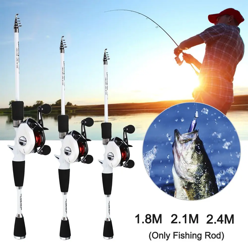 

Mini Adjustable Portable Fishing Tackle Stream Hand Pole Telescopic Fishing Rod Ultralight