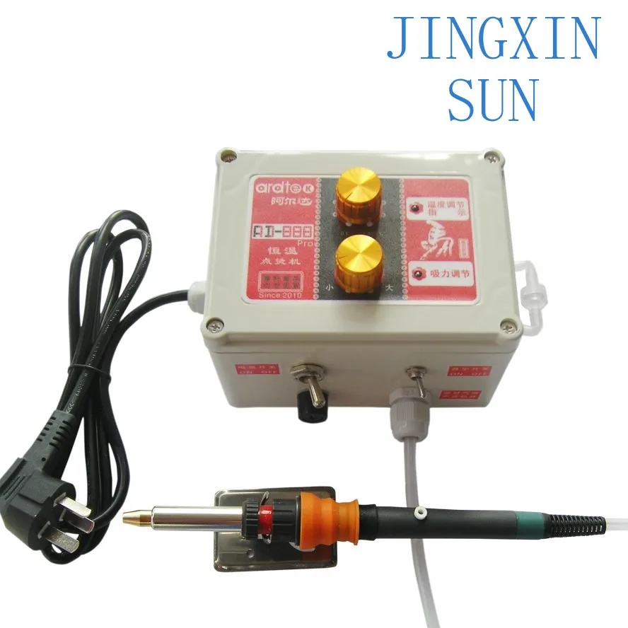 110-220V Welding Machine Point hot drilling pen Driller automatic suction drilling point hot drilling equipment