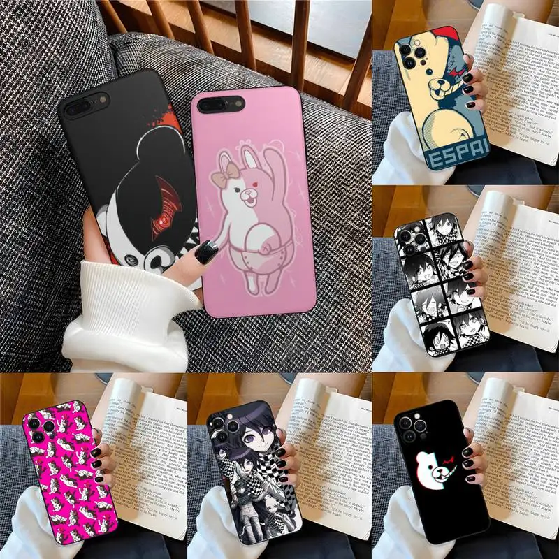 Danganronpa Phone Case For IPhone 13Pro 13 12 11 Pro Max Mini Xr Xs X 7 8 6 6s Plus SE 2020 Soft Funda Shell Cover