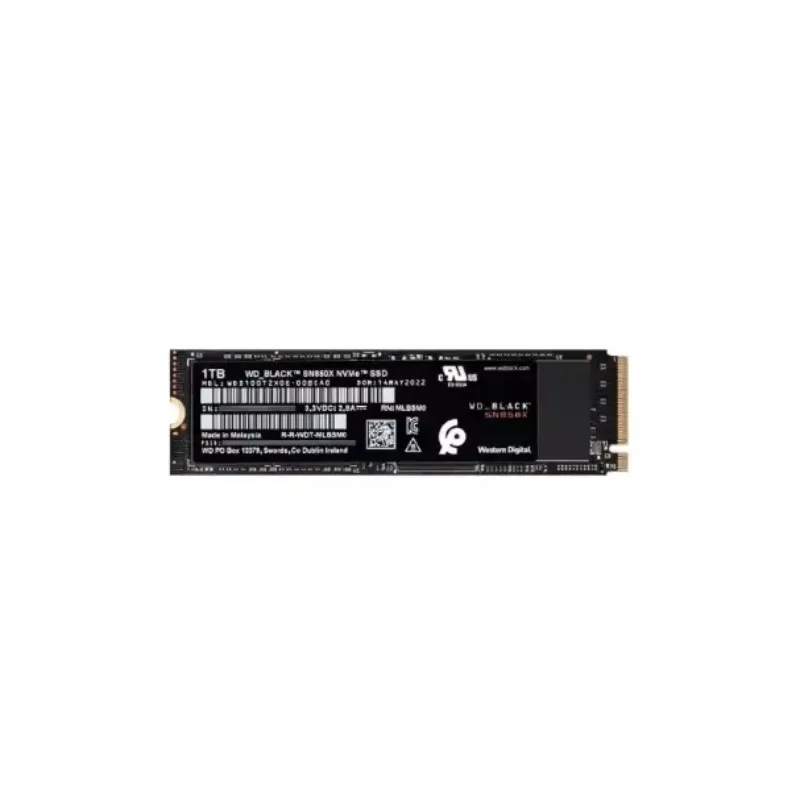 Горячая распродажа 2025 года WD BLACK SN850X 1 ТБ 2T 4T SSD NVMe Gen4PCIe M.2 2280 PCIe 4.0X4 Внутренний твердотельный диск для настольных ПК Фото №2