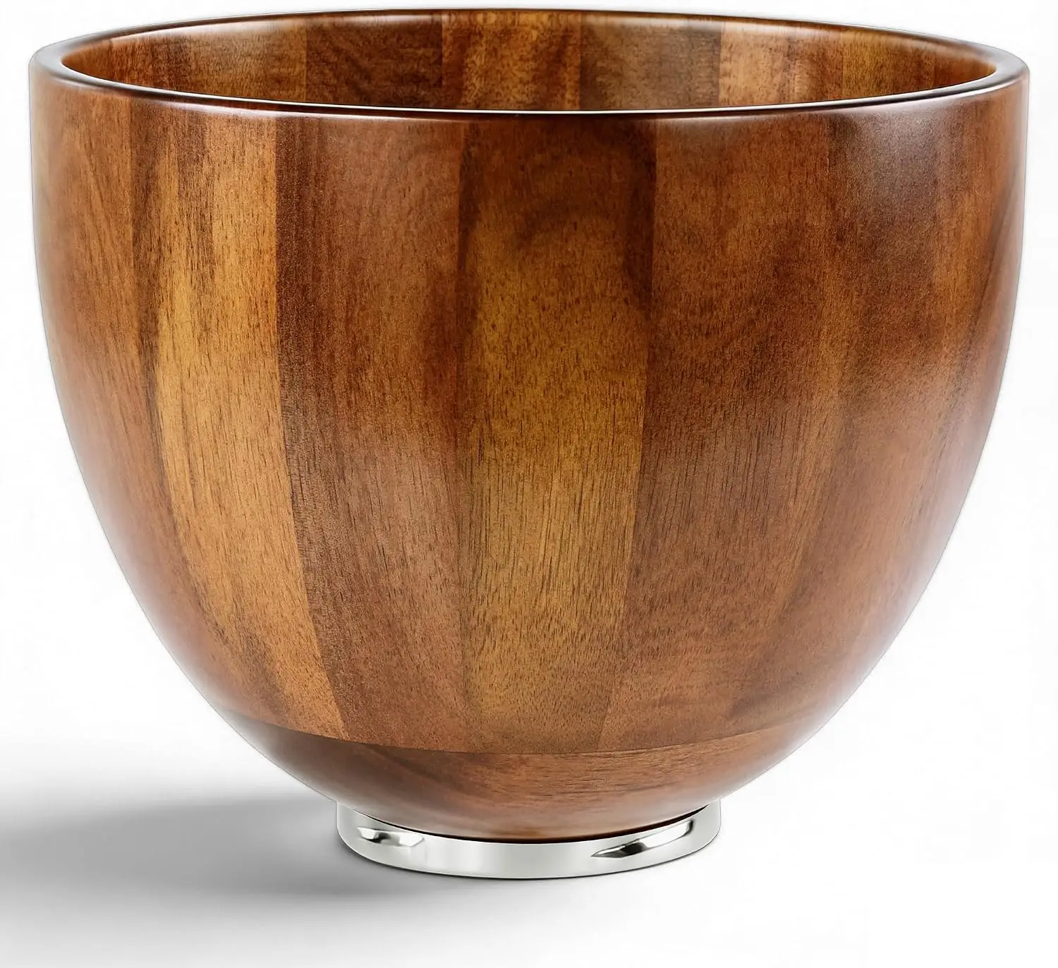 KITOART 5QT Wood Mixing Bowl for KitchenAid Tilt-Head Stand Mixers Acacia | Compatible with KitchenAid 4.5 & 5 QT Stand Mixers
