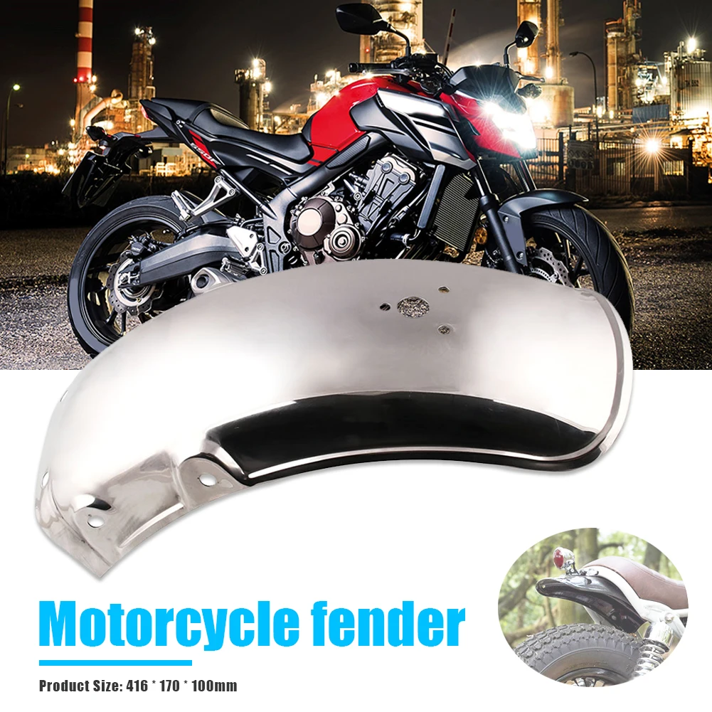 Stainless Steel Durable Motorcycle Rear Fender Novel in Design Solid Color for Suzuki GN125 GN250 Parts Accessories