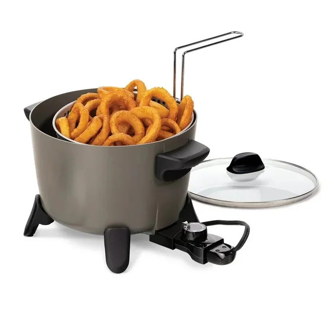 

Big Kettle Ceramic Deep Fryer/Multi-Cooker, 06026 New