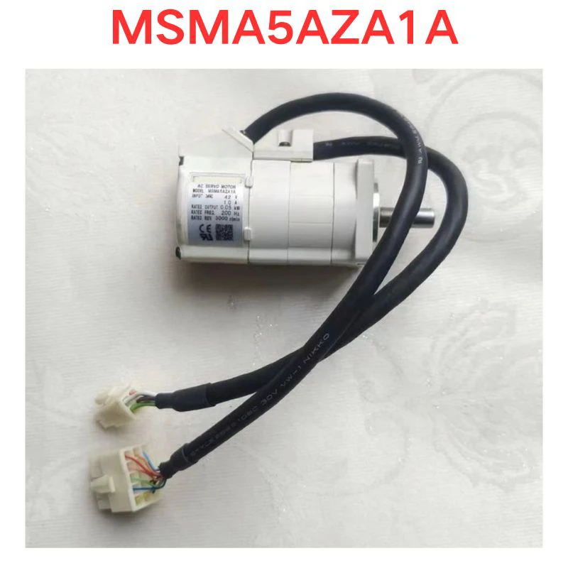 

Used MSMA5AZA1A servo motor Function check OK