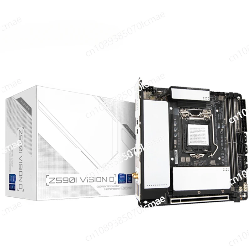 Mini ITX Desktop Motherboard, Supports 10th and 11th Generation CPUs