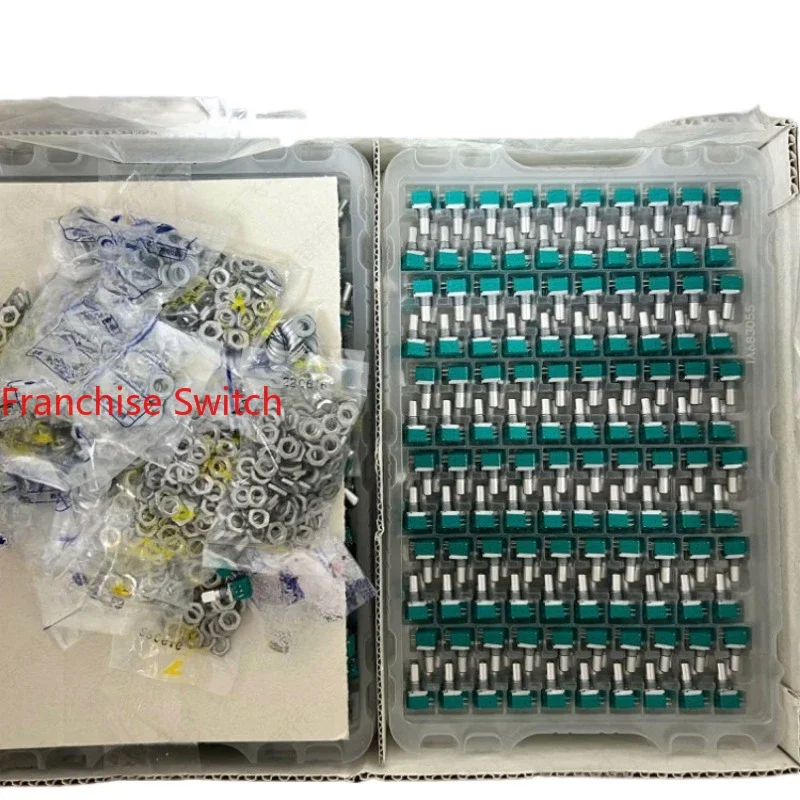 10PCS Audiophile เกรดเสียงขนาดเล็ก RK09 Precision หมุนฟิล์มคาร์บอน Potentiometer, dual A10K แกน D