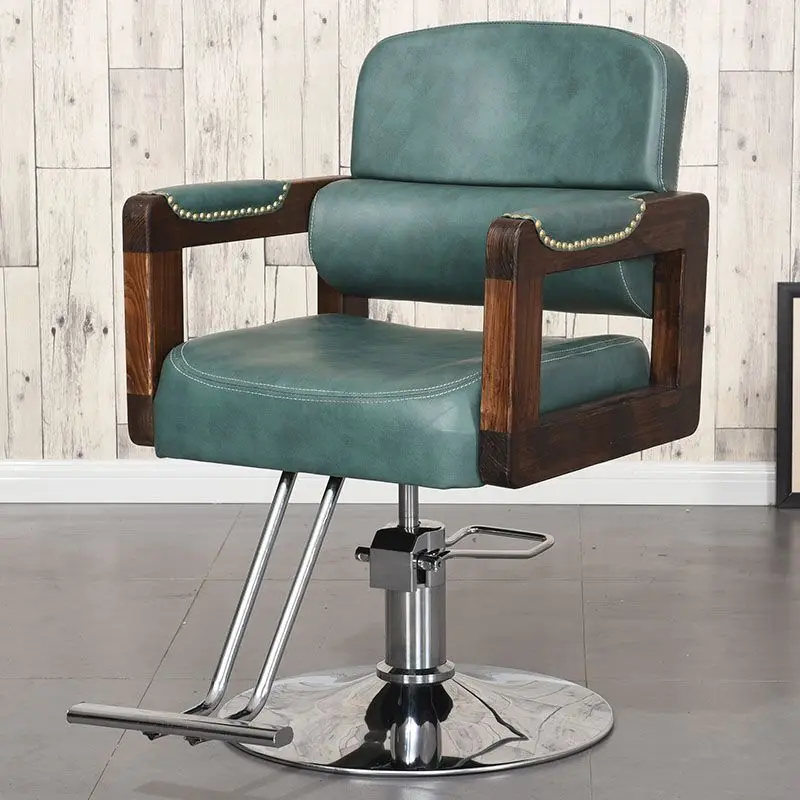 

Hair Cutting Barber Chair Cosmetic Recliner Makeup Reception Wash Barber Chair Barbershop Cadeira De Salao De Beleza Furniture