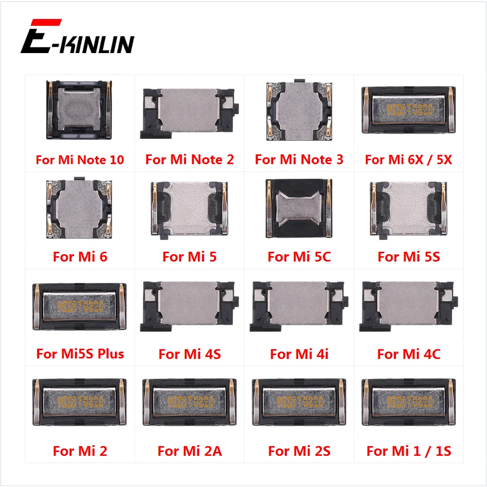 Earpiece Receiver Front Top Ear Speaker Repair Parts For XiaoMi Mi Note 3 2 6X 5X 6 5 5C 5S Plus 2A 2S 1 1S