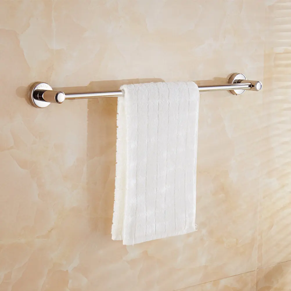 

50Cm Towel Bar for Bathroom Stainless Steel All Metal Build Never Wear Corrosion Resistant Multi Functional Hanger