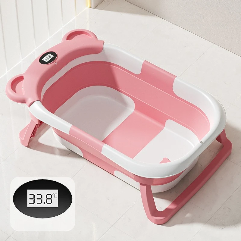 

Collapsible Pet Bath Tub for Cats and Small Dogs Anti Escape Washing Tub Portable Foldable Soaking Basin