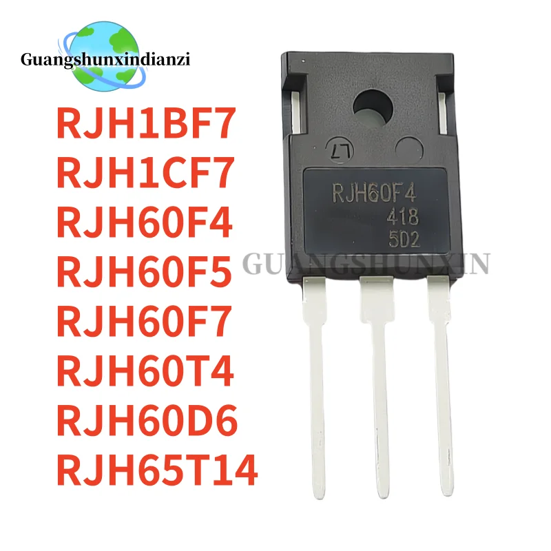 5PCS NEW RJH1CF7 RJH60F4 RJH65T14 RJH60F5 RJH60T4 RJH1BF7 RJH60F7 RJH60D6 TO-247 Best Quality In Stock
