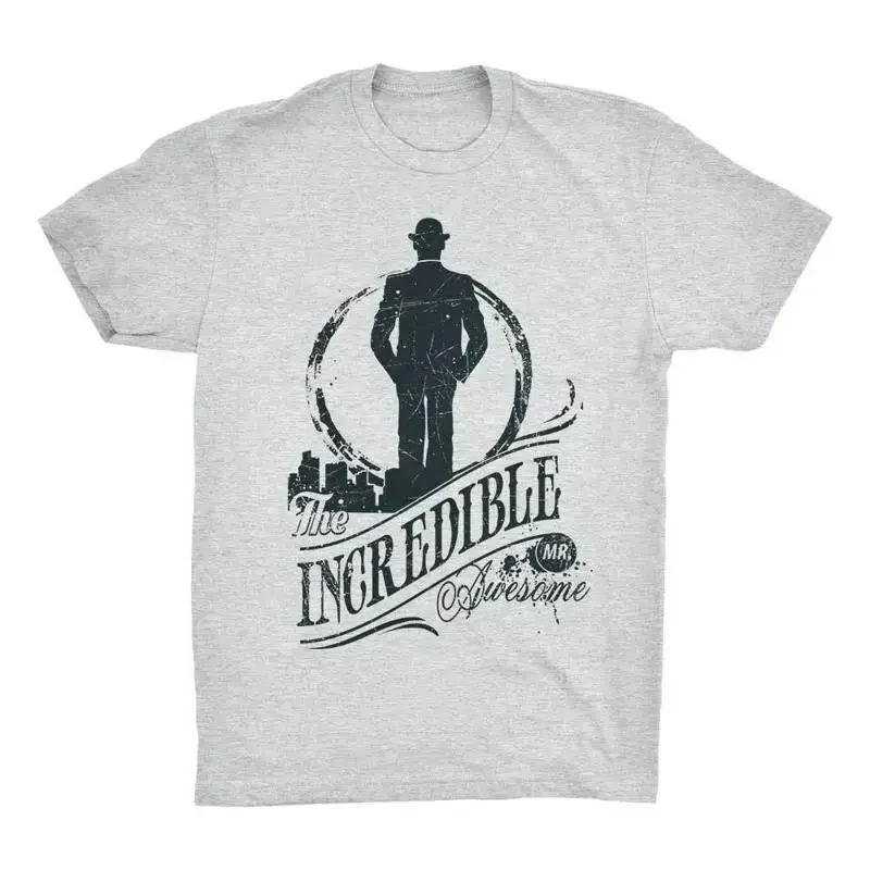 Футболка The Incredible Mr Awesome, 100% хлопок, все размеры от S до 4XL, НОВИНКА