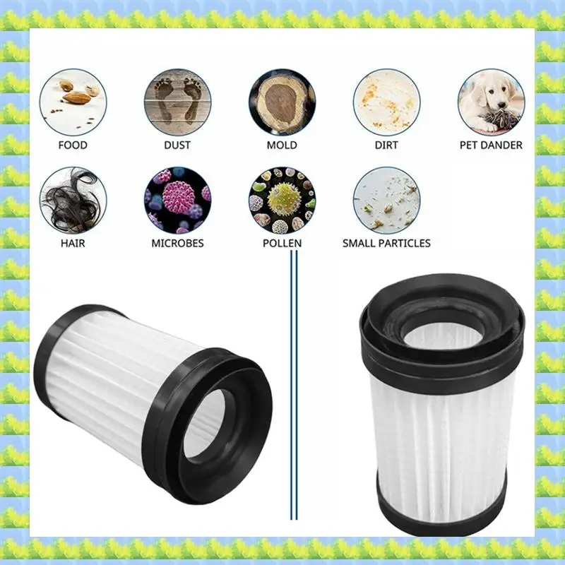 Filtro HEPA 4 pezzi per Tineco VS 020500 Filtro lavabile per pezzi di ricambio di ricambio per aspirapolvere per auto CN Pratico filtro per aspirapolvere