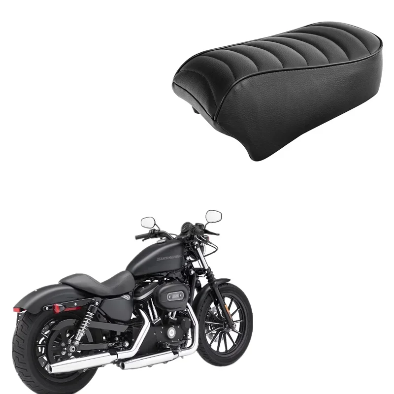 

Мото для Harley Sportster Iron 883 XL883N XL 1200 2016-2022 аксессуары для заднего мотоцикла ПАССАЖИРСКОЕ СИДЕНЬЕ