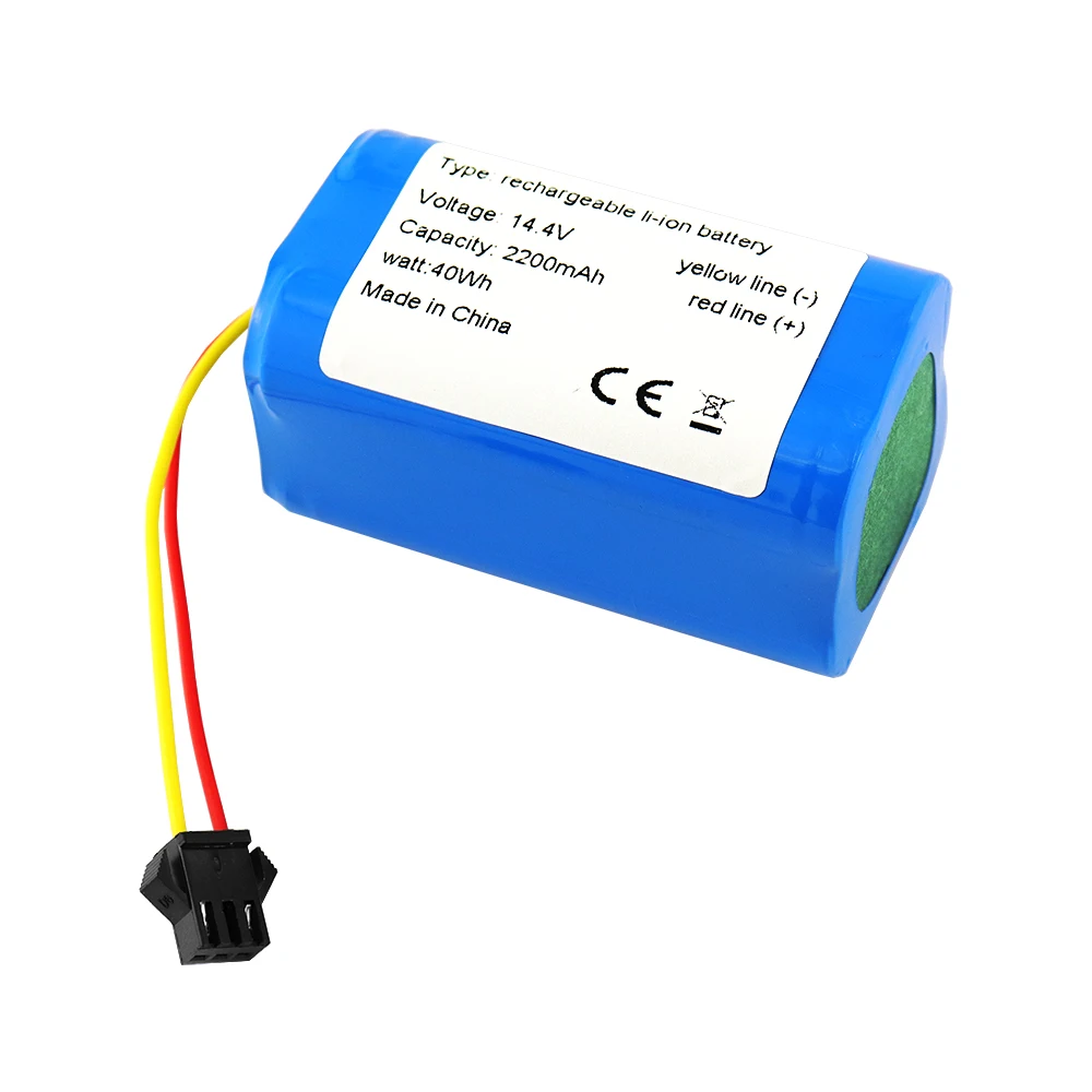 14.4V 3000mAh แบตเตอรี่ Li-ion สําหรับ Conga Excellence 990 1090 Ecovacs Deebot N79S N79 DN622 Eufy Robovac 11 11S 12 35C X500