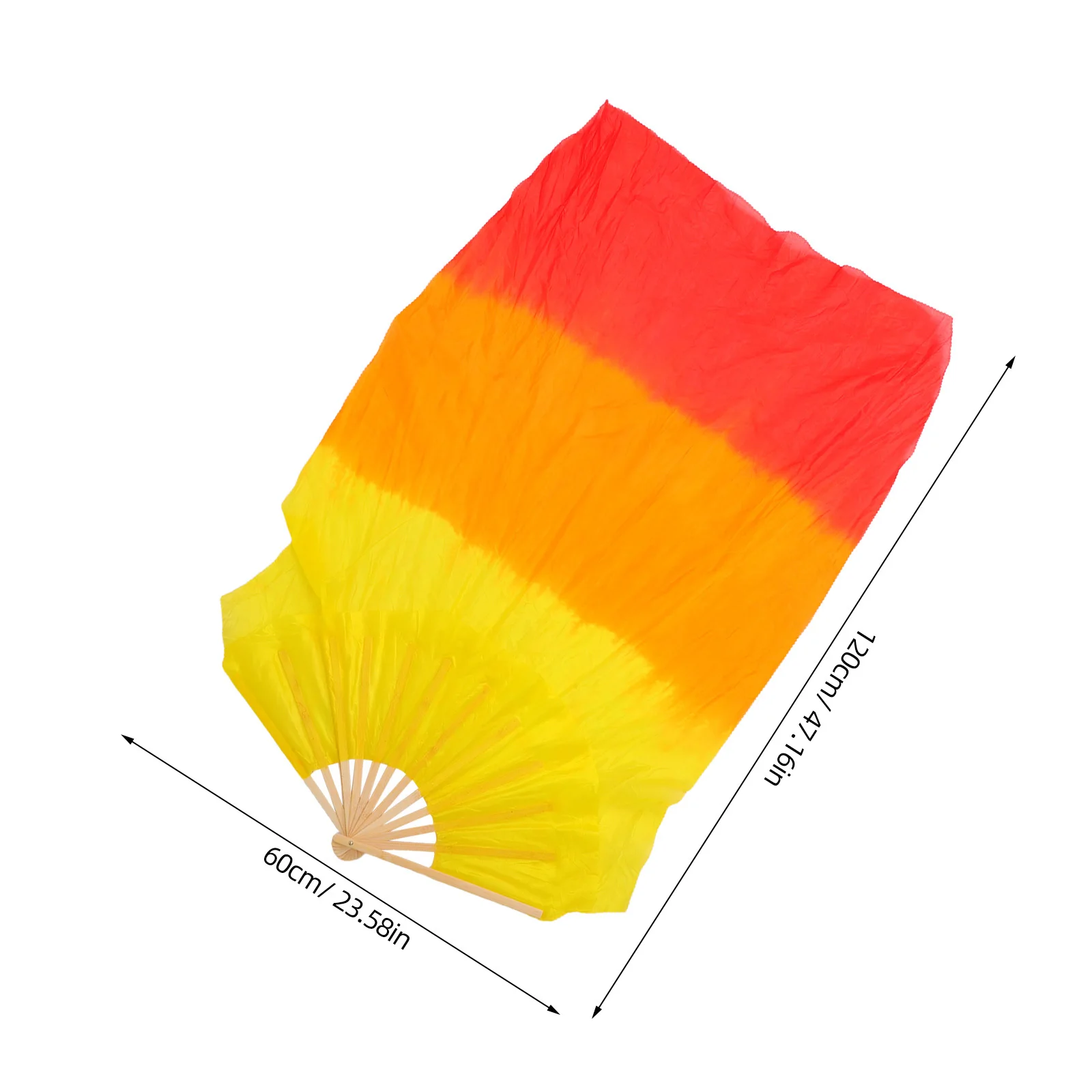 الرقص فو الحرير مروحة مربع الرقص لوازم فو الحرير مربع الرقص الملحقات الزخرفية مروحة مرحلة الأداء #3