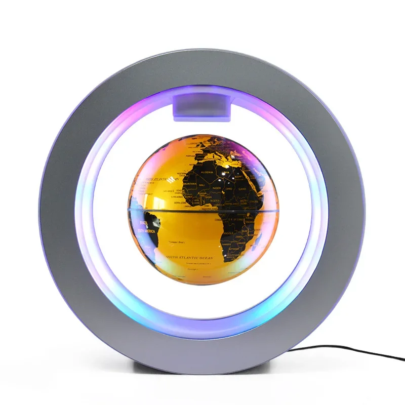 Maglev globe 4-inch luminous rotating night light ornament home ornament birthday gift manufacturer wholesale