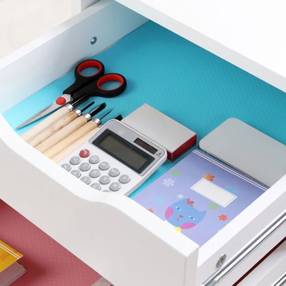 

1 Roll 150X30X0.1Cm Diy Cuttable Non-Slip Eva Shelf Liner For Kitchen Cabinet Drawer Organizer Waterproof Fridge Pad Cupboard