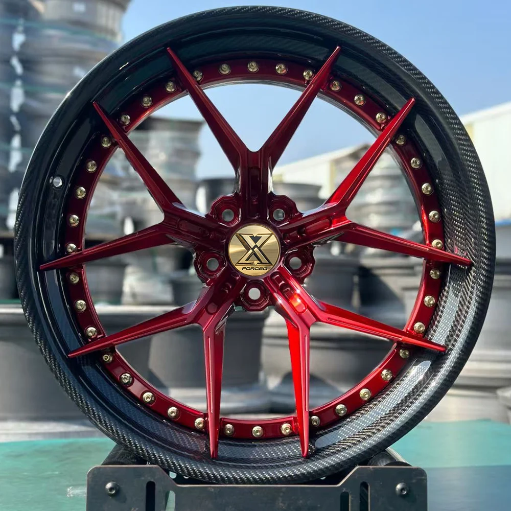 

XJ CNC 2 шт. 5x120 5x112 17-26 дюймов на заказ для RS4 RS5 RS6 R8 M3 M4 Ступица колеса автомобиля Кованые диски из сплава
