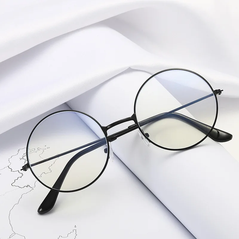 

Literary Vintage Round Frame Myopia Glasses Diopter -1.0 -1.5 -2.0 -2.5 3.0 3.5 4.0 Unisex Anti-radiation Nearsighted Eyeglasses