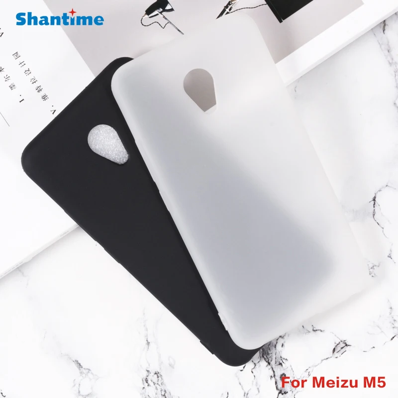 Case for Meizu M5 TPU Shockproof Rubber Cover Protective Bumper Flexible Shell for Meizu M5