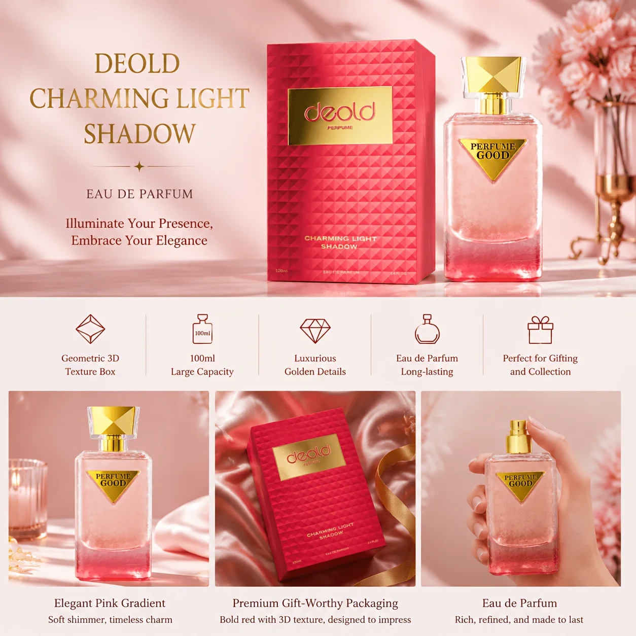100 ml DEOLD Charming Light Sh – Fragrance Perfume Box Bewertung und Preis