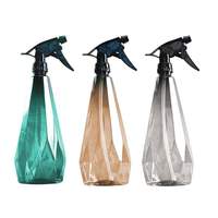 600ml Spray Bottle Watering Can Gardening Plant Flower Irrigation Mist Sprayer Household Disinfection Cleaning Hairdressing Tool