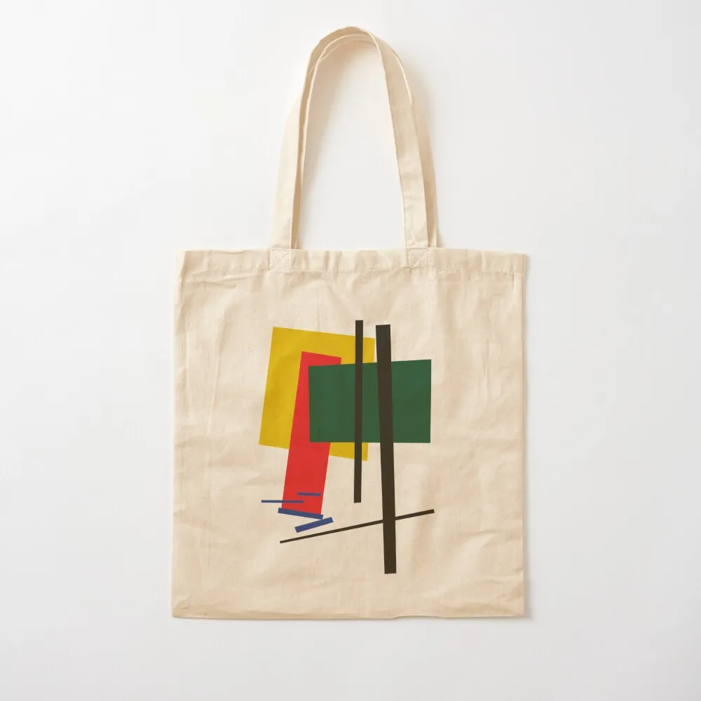 Geometric Abstract Malevic #6 Tote Bag Women's handbag bags luxury women personalized tote bag canvas shopping bag