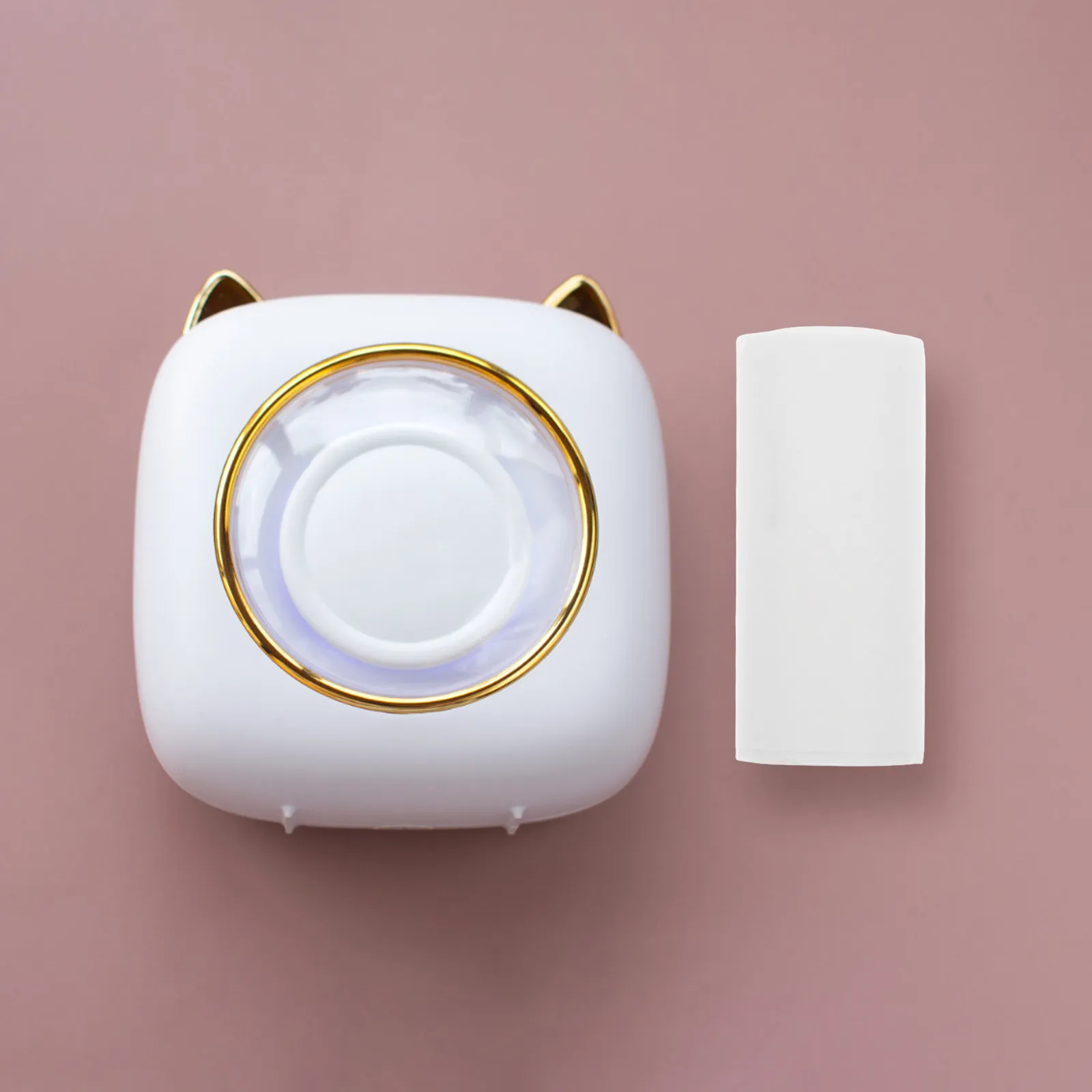 

5 Rolls Sticker Printer Mini Thermal Paper Printers Self Adhesive Label for Pocket Labels Small