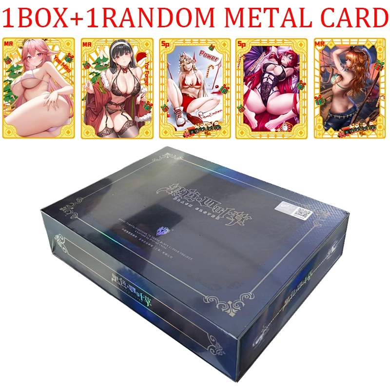 

Special Offer Black Clover Collection Wiht Metal Cards Janpanese Anime Figure Rare Quicksand Gold Flash Card EX Gifts For Kids