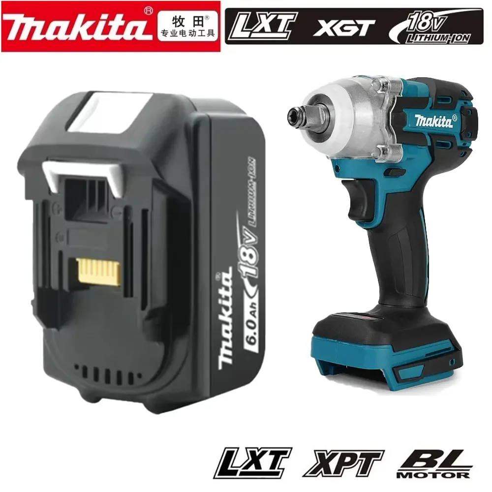 

18V6A Rechargeable Makita Original Brand New Battery Latest BL1860 for MakitaBL1840 BL1850 BL1830 BL1860B LXT400 Tool DTW285