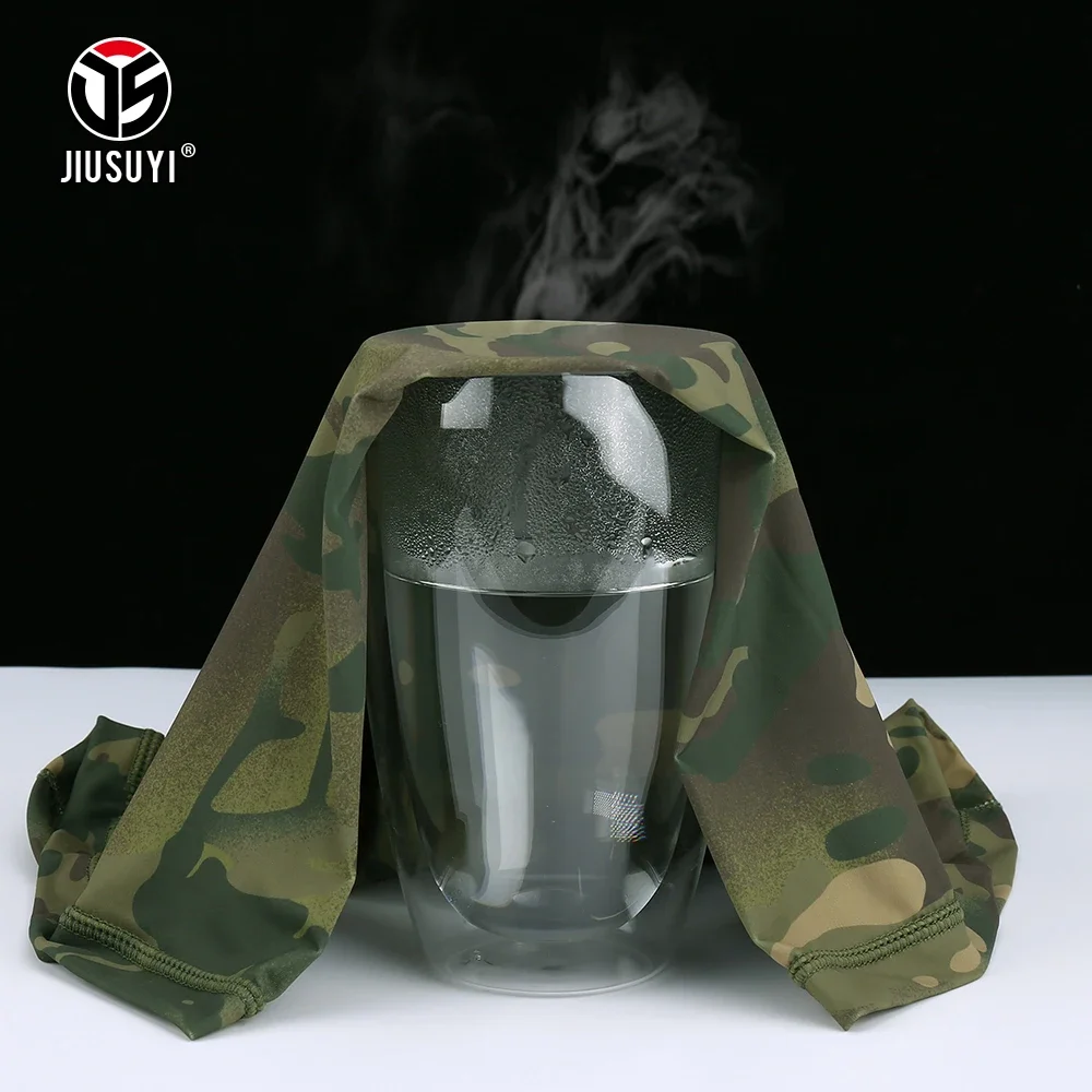 Tactical Bandana Summer Face Scarves Tubular Head Mask Scarf Camo Anti-UV Windproof  Soft Neck Gaiter Cover Men Women