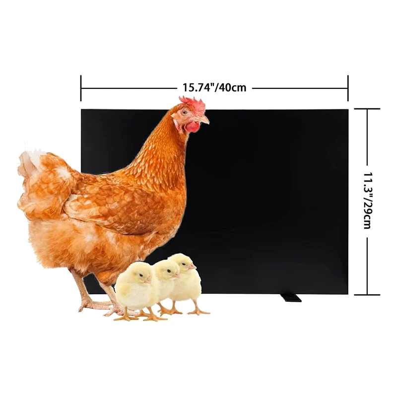 1 Pcs Chicken Coop Accessories Energy Efficient Design Safer Than Brooder Lamps Heater For Chicken Coop US Plug