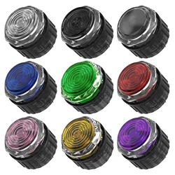 6pcs Original Gamerfinger HBFS-24-G3-SCREW CRYSTAL 24mm Mechanical Buttons with Cherry Razer Switches forArcade Hitbox