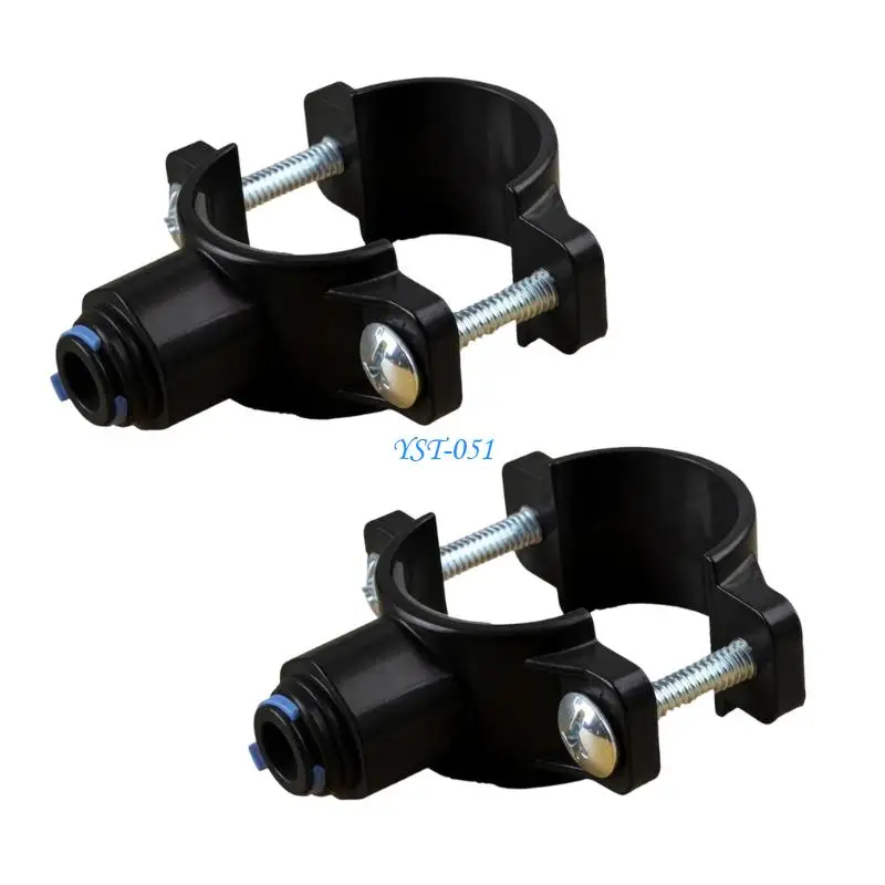 E15A Reliable Water Filter Discharge Tube Fastener Multipurpose Waste Pipe Clip for Leak Proof Installation In House Or Office