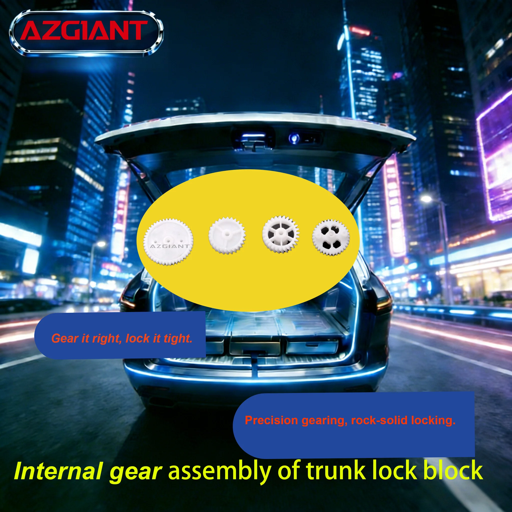 

The Smart Fix for Nissan Trunk Lock Problems – AZGIANT Internal Gear Assembly for Micra K12 Qashqai J10 Tiida C11 2002-2017