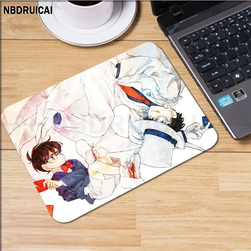 Detective Conan Hot Durable Rubber Mouse Mat Pad Size For CSGO Game Player Desktop PC Computer Laptop