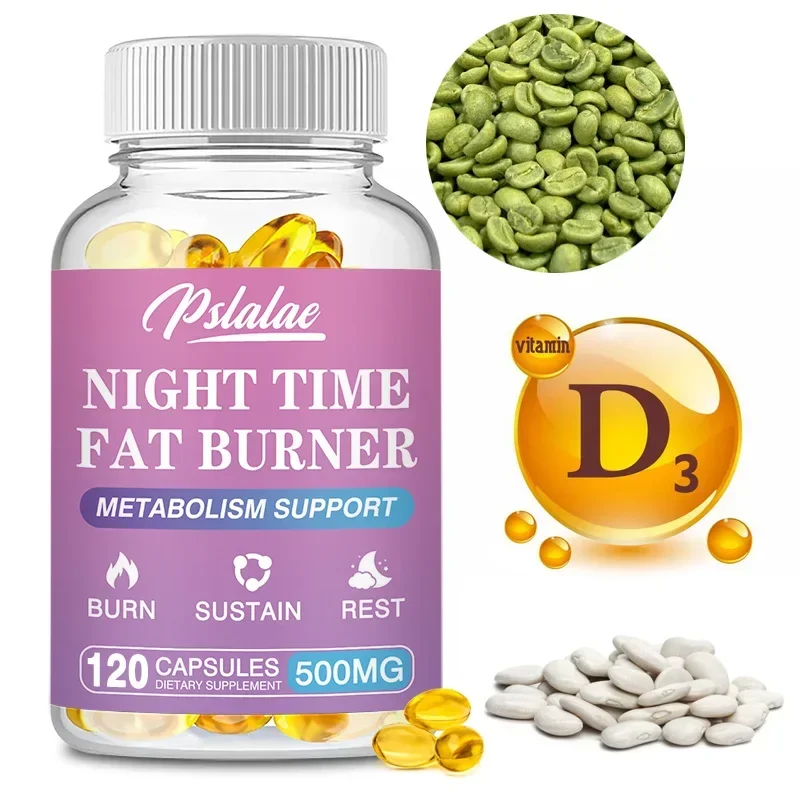 

Night Time Fat Burner - Boost Metabolism, Suppress Appetite Diet，Healthy Weight Management Supplement