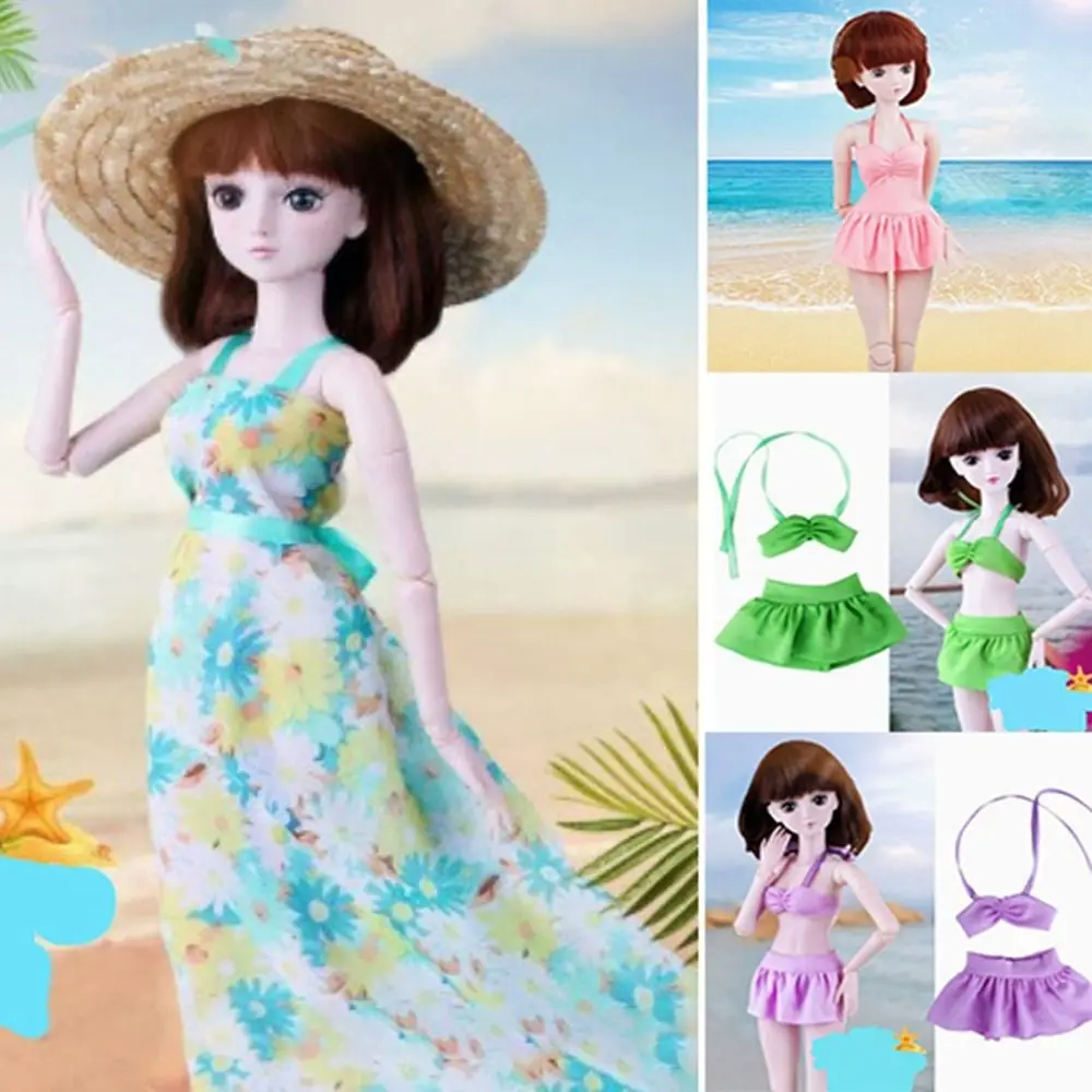 Fashion Doll Swimwear Bikini Multi-styles Mini Summer Beach Clothes DIY Accessories Casual Wear for 1/3 BJD 60cm Dolls