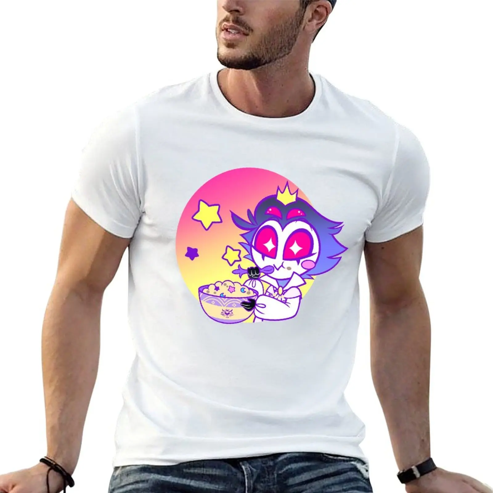 

Stolas tshirt bowl essential Boss' t Helluva with man shirt little T-Shirt cereal