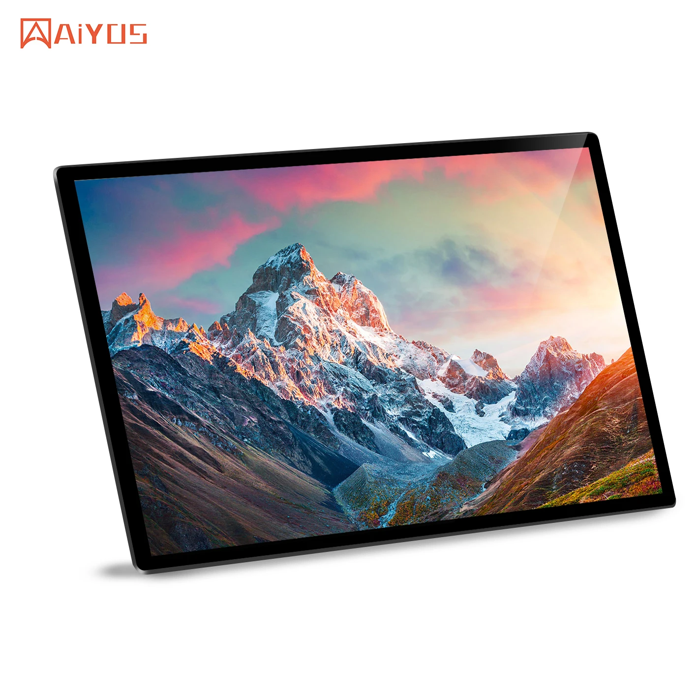 PC da pannello Android per interni da 15,6 pollici con touch screen capacitivo Segnaletica digitale OEM LCD ad alta luminosità per negozio al dettaglio