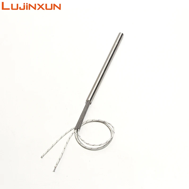 LUJINXUN 220V 300W 304SS Igniter Hot Rod 10x100-180mm Single Head Straight Heating Tube Wood Pellet Stove Parts 1PC