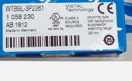 

Brand New Original WTB9L-3P2261 WTB9L-3N2261 warranty for one year in stock Fast Delivey