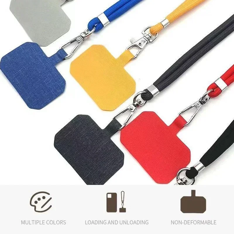 Crossbody Adjustable Phone Lanyard Strap Universal Mobile Phone Hanging Rope Neck Straps Anti-lost Rope Cell Phone Accessories
