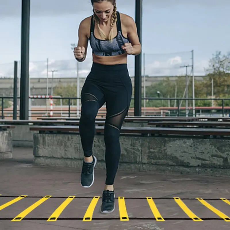 Sport Behendigheidsladder Voetbal Verstelbare ladder Behendigheidstrainingsladder Springen Fitness Lichaamscoördinatie Opwarmingstrainingshulpmiddel