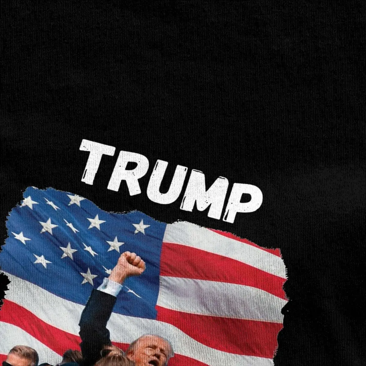 Trump T-Shirt Summer American Flag Election Trump Assassination Vintage T-Shirts Cotton Novelty Tshirt Couple Short Sleeve Tops